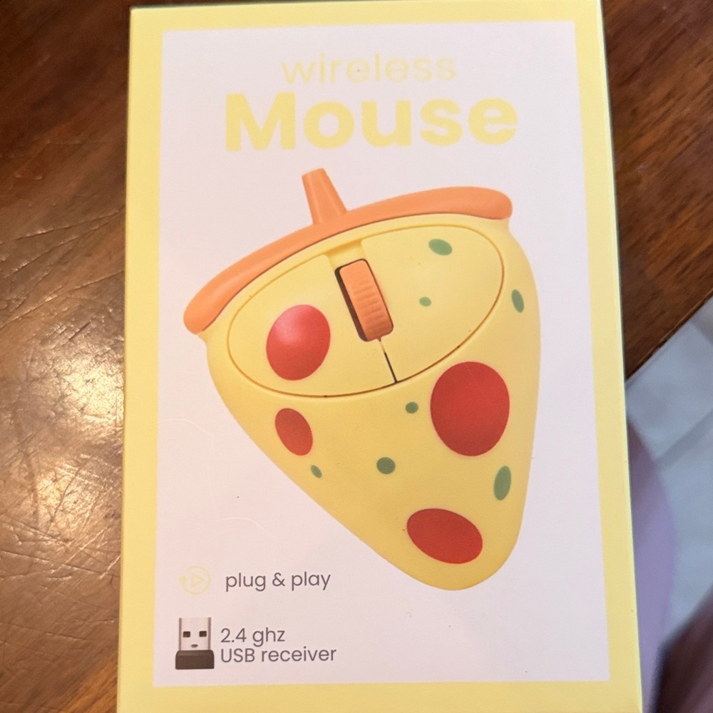 Wireless Pizza Slice Mouse